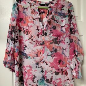 Apt. 9 Floral Blouse